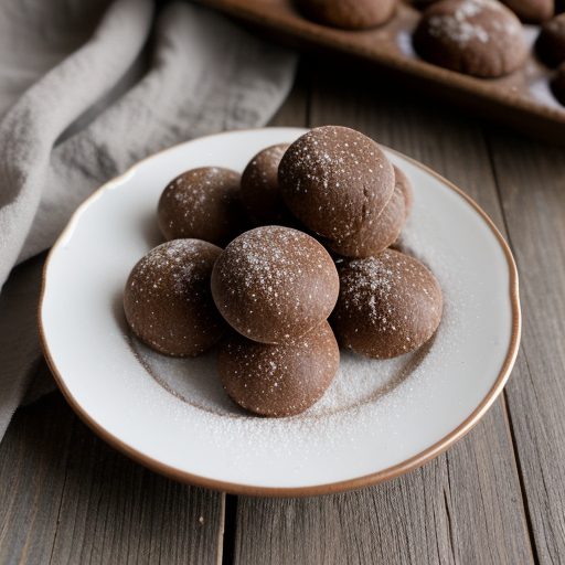 Coconut Cocoa Drops recipe image