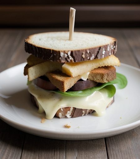 Coconut Cream Club Sandwich recipe image
