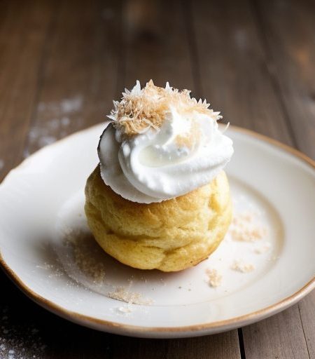 Coconut Cream Puffs recipe image