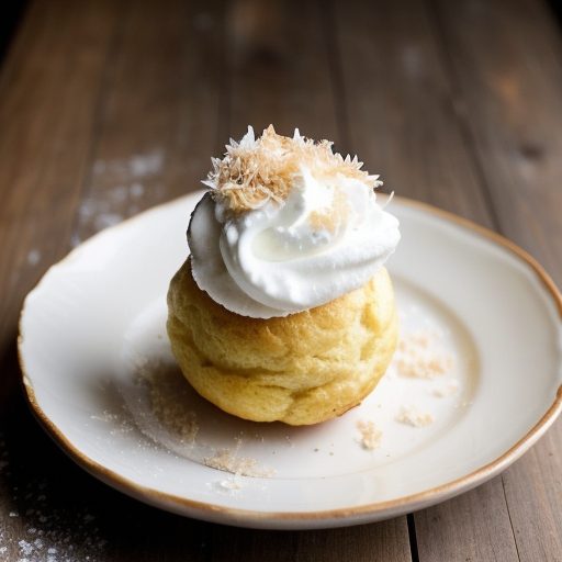 Coconut Cream Puffs recipe image