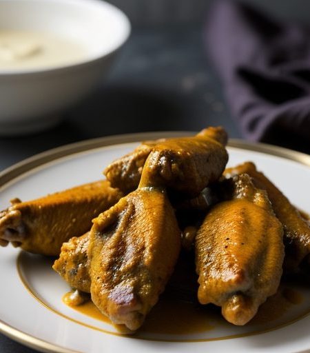 Coconut Curried Wings recipe image