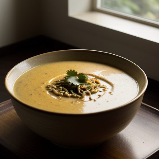 Coconut Curry Soup Explosion recipe image