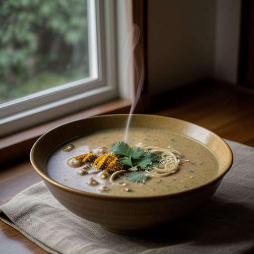 Coconut Curry Soup Explosion recipe image