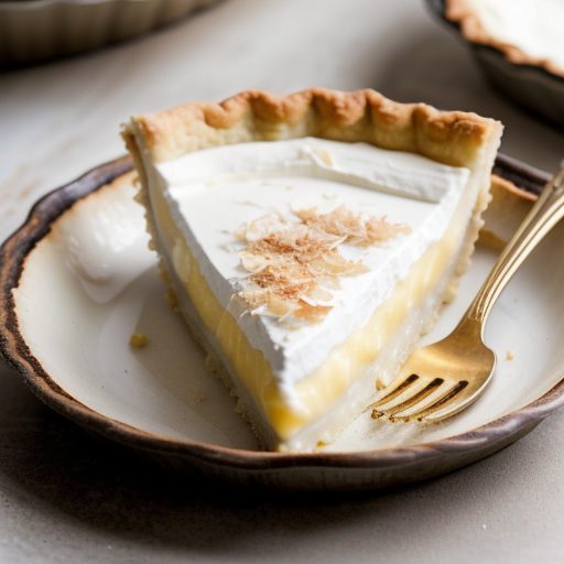 Coconut Custard Pie recipe image