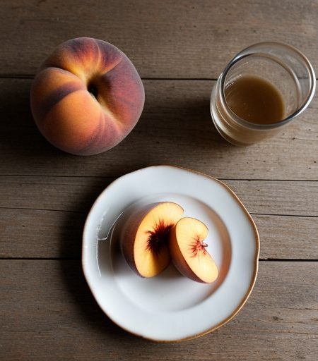 Coconut-Fluff Peaches~ or Pears recipe image