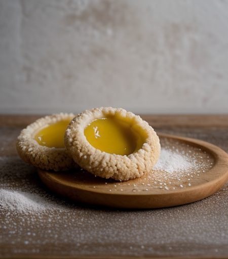 Coconut Guava Thumbprint Cookies recipe image