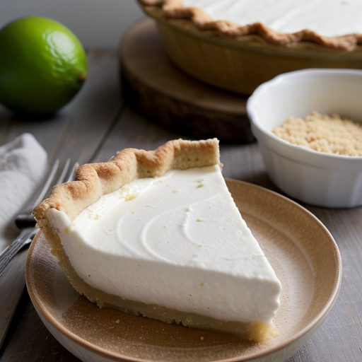 Coconut-Lime Pie recipe image