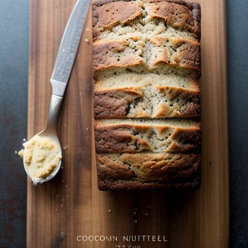 Coconut & Macadamia Nut Banana Breads *Jb recipe image