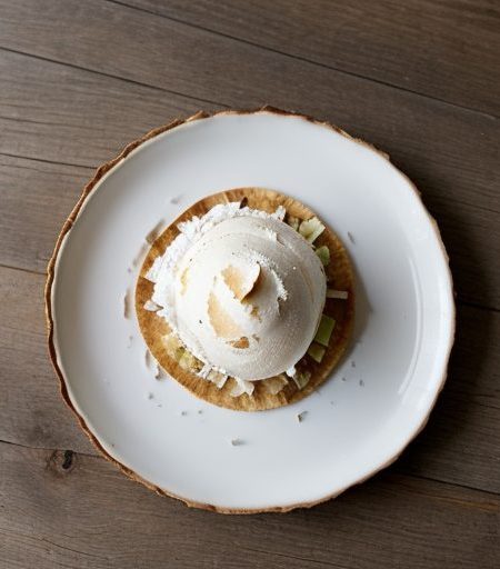 Coconut Milk Ice Cream Tostada Sundae recipe image