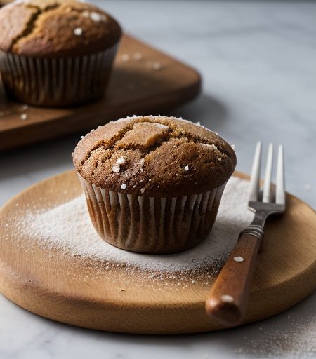 Coconut-Molasses Muffins recipe image