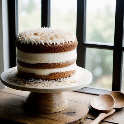 Coconut Oatmeal Cake recipe image