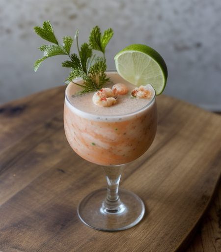 Coctel De Camarones (Shrimp Cocktail recipe image