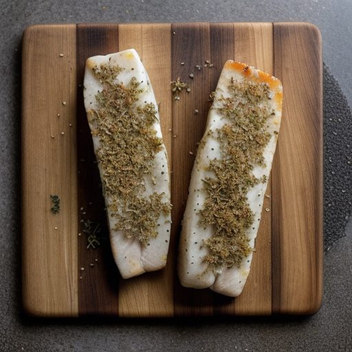 Cod Steaks With Herbed Breads Crumbs recipe image