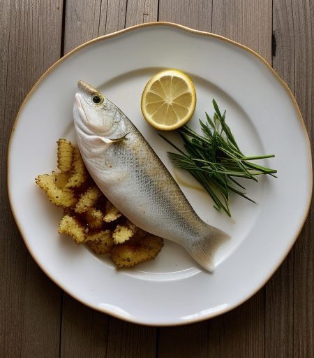 Cod With Garlic recipe image