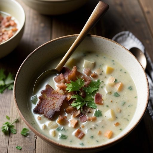 Cod-and-Leek Chowder - Country Living recipe image