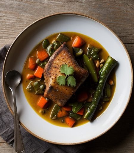 Cod in Louisiana Sauce Piquant recipe image