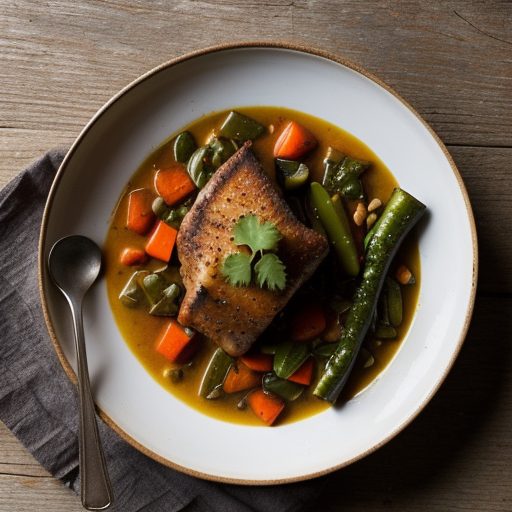 Cod in Louisiana Sauce Piquant recipe image