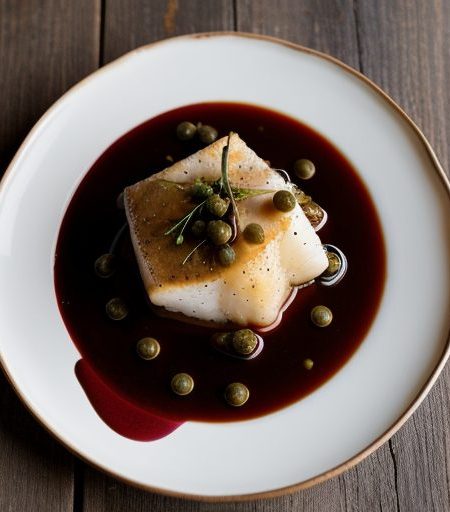 Cod in Red Wine (5 PTS recipe image
