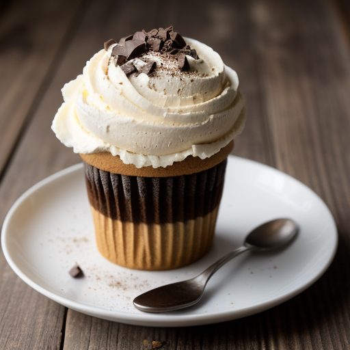 Coffee Almond Ice Cream Cake recipe image