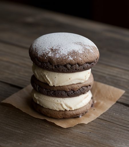 Coffee Ice Cream Sandwich recipe image