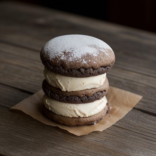 Coffee Ice Cream Sandwich recipe image