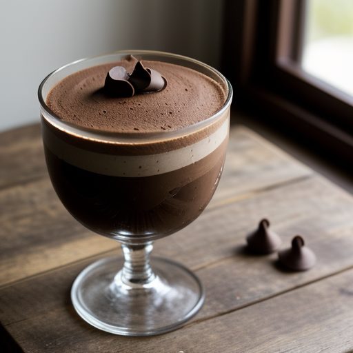 Coffee Liqueur Chocolate Mousse recipe image