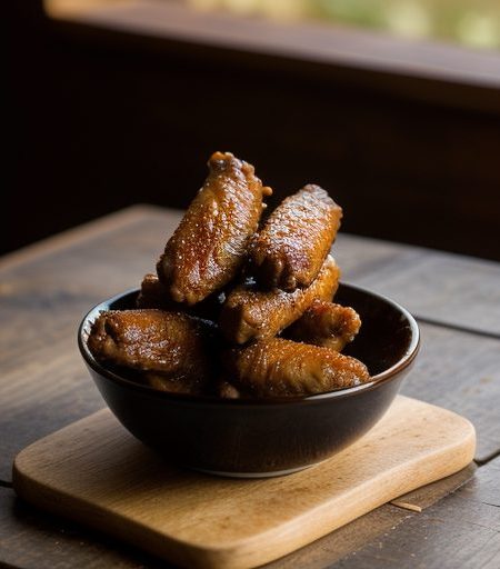Coffee Liquor Dipper Wings recipe image