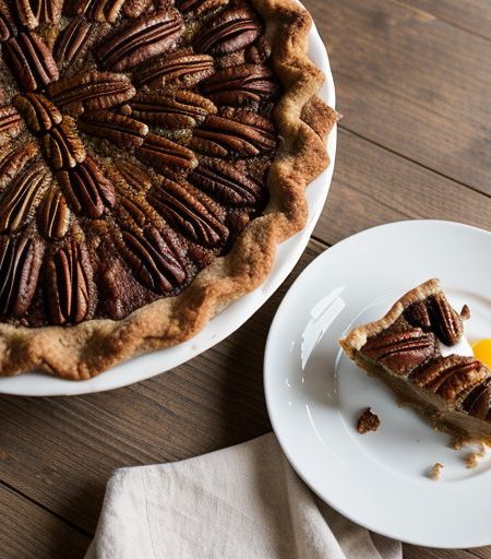 Coffee Pecan Pie recipe image