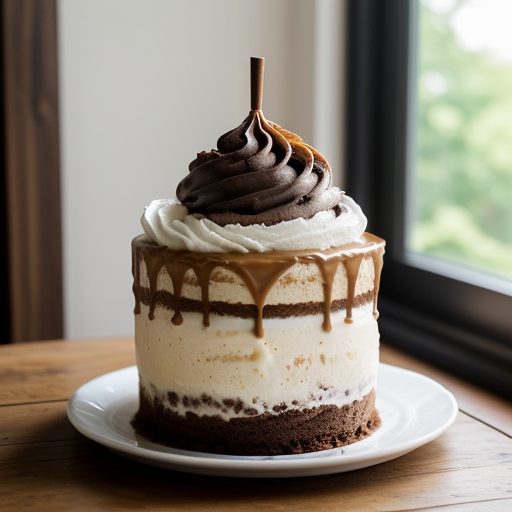Coffee-Toffee Ice Cream Cake * recipe image