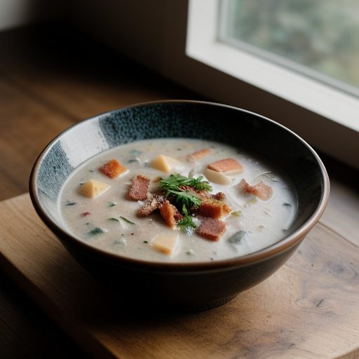 Cohasset Seafood Chowder - Bon Appetit recipe image