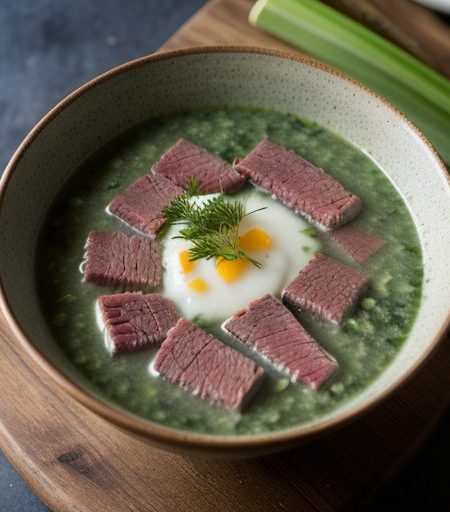 Colcannon and Corned Beef Soup recipe image