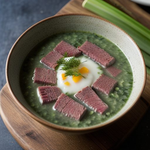 Colcannon and Corned Beef Soup recipe image