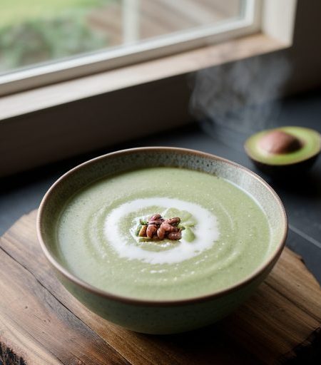 Cold Avocado Soup recipe image