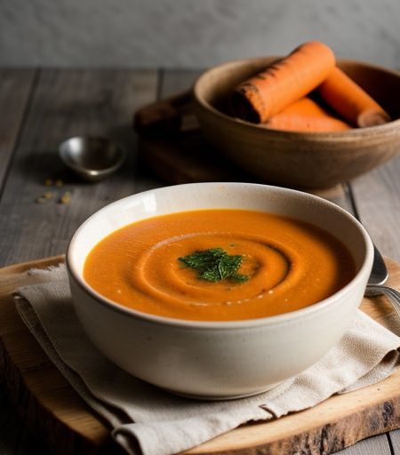 Cold Carrot Soup recipe image