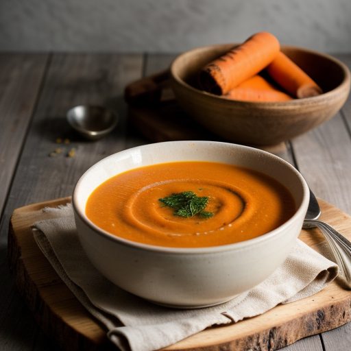 Cold Carrot Soup recipe image