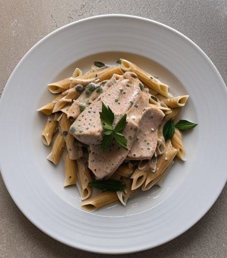 Cold & Creamy Chicken & Pasta recipe image