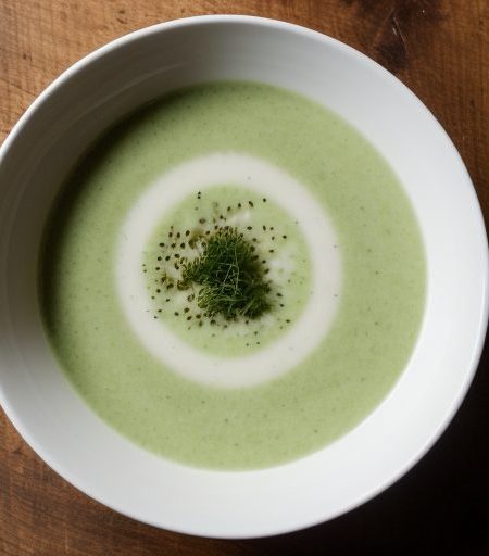 Cold Cucumber Soup recipe image