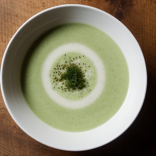 Cold Cucumber Soup recipe image