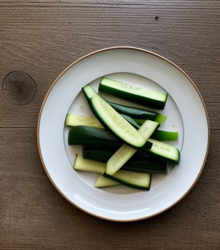 Cold Cucumbers With Garlic (Leng Qing Gua recipe image