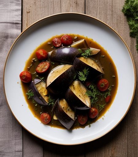 Cold Eggplant Provencale recipe image