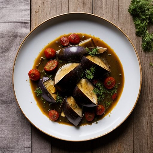 Cold Eggplant Provencale recipe image