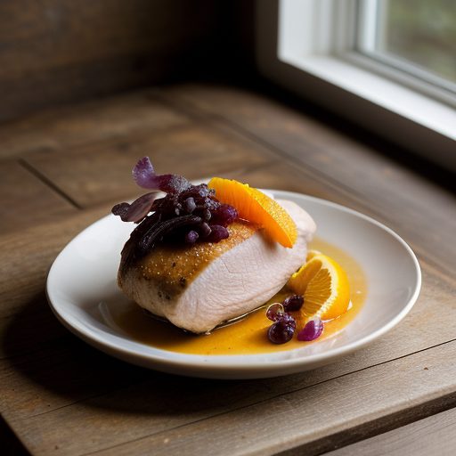 Cold Fruited Chicken recipe image