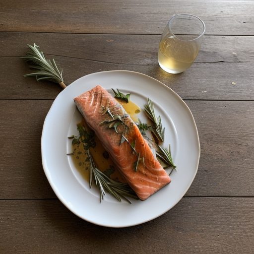 Cold Glazed Salmon recipe image