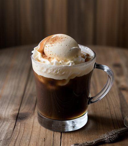 Cold Kahlua Coffee Punch recipe image