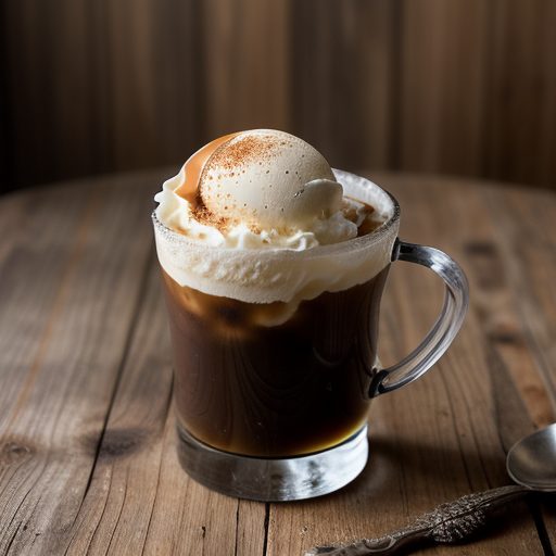 Cold Kahlua Coffee Punch recipe image