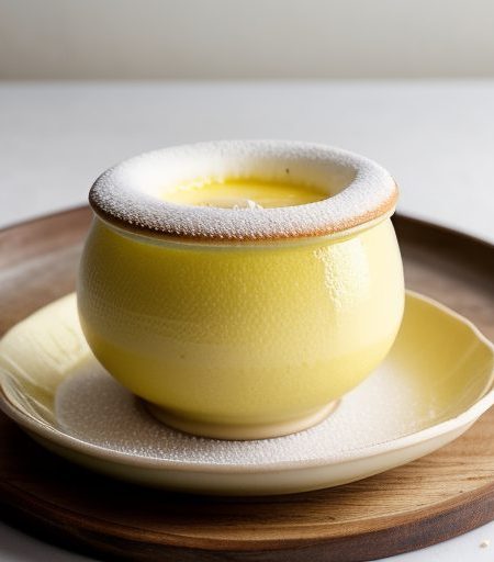 Cold Lemon Souffl recipe image