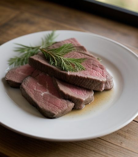 Cold Marinated Beef Slices recipe image