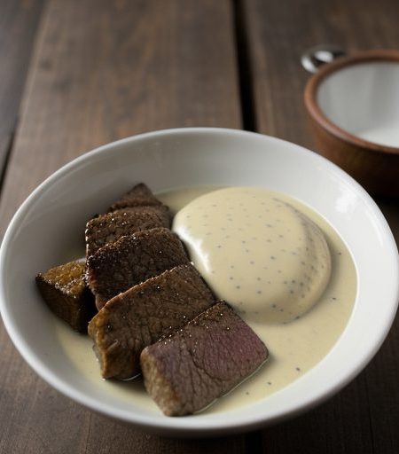 Cold Mustard Sauce for Meats & Fish recipe image