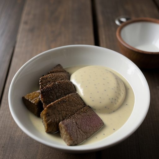 Cold Mustard Sauce for Meats & Fish recipe image