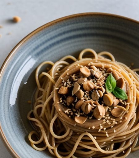 Cold Peanut Noodles recipe image